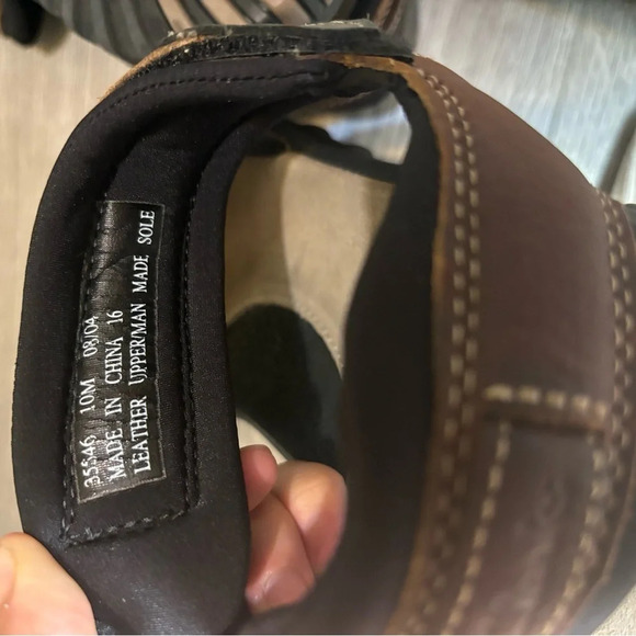 CLARKS sandals men’s size 10 open toe strappy flats - Picture 5 of 6